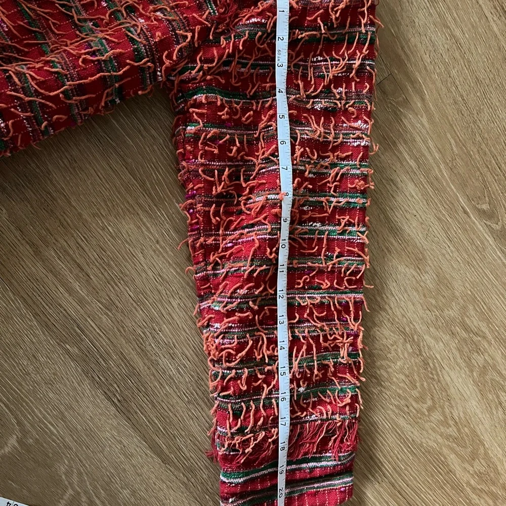 Silver Stream, Vintage jacket, cardigan, Vibrant Multicolor Textured, size L - Picture 8 of 9
